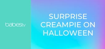 Surprise creampie on Halloween E1228