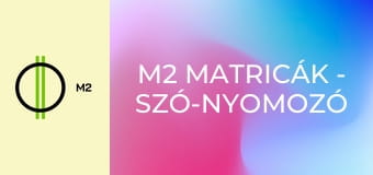 M2 matricák - Szó-nyomozó - Dobostorta