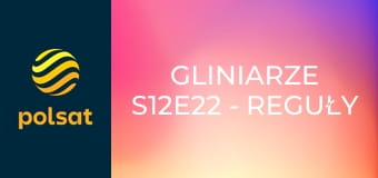 Gliniarze S12E22 - Reguły gry