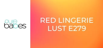 Red Lingerie Lust E279