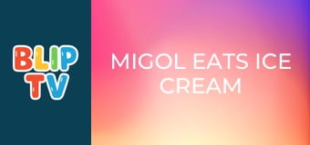 Migol eats Ice Cream Migol eats Ice Cream