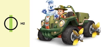 Ranger Rob - Ranger-robot a Big Sky Parkban