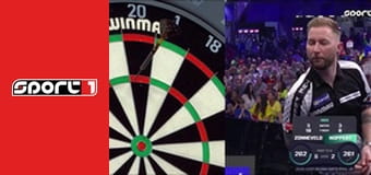 Šipky - Belgium Darts Open, Wieze, Belgie, 3. den, část 2, repríza, HD