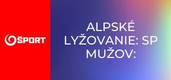 Alpské lyžovanie: SP mužov: Kvitfjell Alpské lyžovanie: SP mužov: Kvitfjell