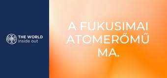 A fukusimai atomerőmű ma. Japán.