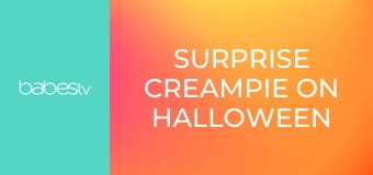 Surprise creampie on Halloween E1228