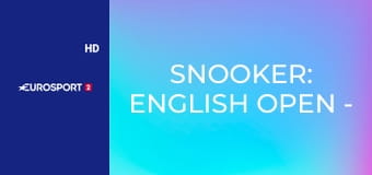 Snooker: English Open - Döntő