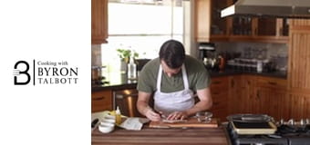 Пушена пъстърва и песто от копър