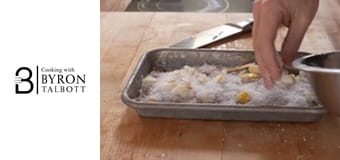 Пъстърва с бадеми Пъстърва с бадеми