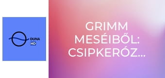 Grimm meséiből: Csipkerózsika