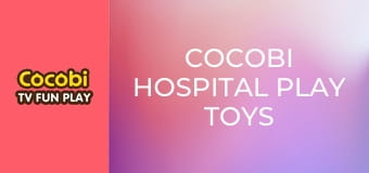 Cocobi Hospital Play Toys 2 Cocobi Hospital Play Toys 2