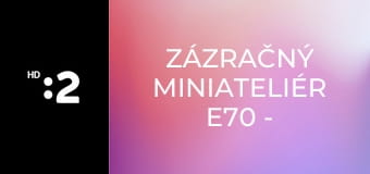 Zázračný miniateliér E70 - Mozaika z papiera