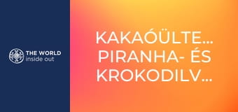 Kakaóültetvények, piranha- és krokodilvadászat. Bolívia.