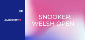 Snooker: Welsh Open - Döntő