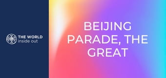 Pekinský sprievod, Veľký čínsky múr a kačka na pekinský spôsob. Čína.