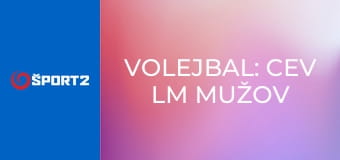 Volejbal: CEV LM mužov