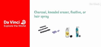 100 Ways to Draw - Charcoal Portrait