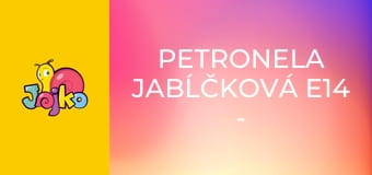 Petronela Jabĺčková E14 - Čo sa robí s pichliačom?