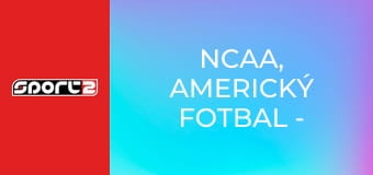 NCAA, americký fotbal - základní část, 11. týden, repríza, HD