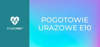 Pogotowie urazowe E10