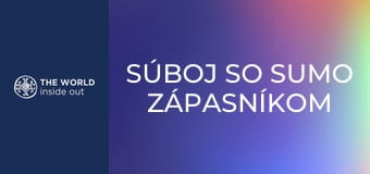 Súboj so sumo zápasníkom a tajomstvá gejší. Japonsko.