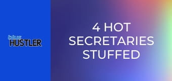 4 Hot Secretaries Stuffed