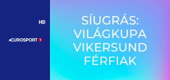 Síugrás: Világkupa Vikersund férfiak - HS240