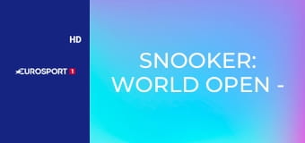 Snooker: World Open - Döntő
