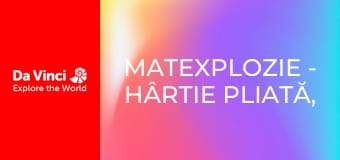 mateXplozie - Hârtie pliată, broască ascunsă