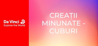 Creații minunate - Cuburi de puzzle