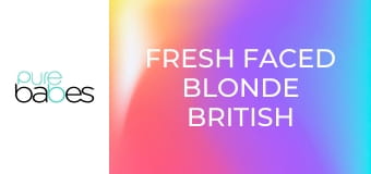 Fresh Faced Blonde British Babes E302