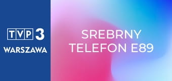 Srebrny telefon E89
