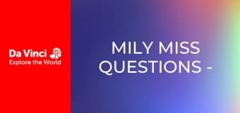 Mily Miss Questions - Mind your Manners
