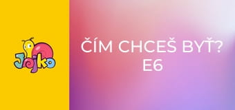 Čím chceš byť? E6