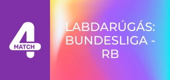 Labdarúgás: Bundesliga - RB Leipzig – Augsburg
