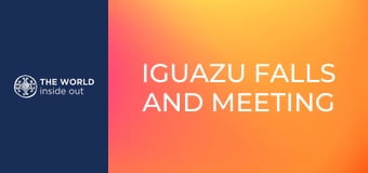 Az Iguazu-vízesés és találkozás a törpékkel. Brazília.