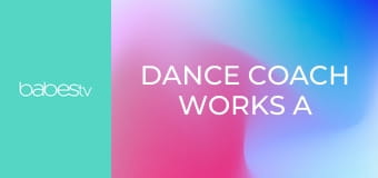 Dance coach works a big hard muscle E1374