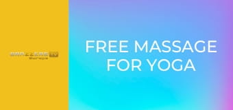 Free Massage For Yoga Cutie