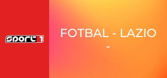 Fotbal - Lazio - Sassuolo