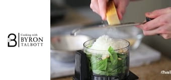 Ригатони с песто