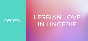 Lesbian love in lingerie E1378