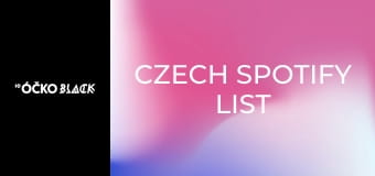 Czech Spotify List