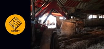 PRACA W BIESZCZADZKIM ROLNICTWIE * hodowla krów * uprawa pól *