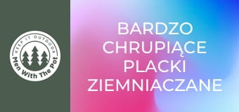 Bardzo chrupiące placki ziemniaczane z kurczakiem i boczkiem Bardzo chrupiące placki ziemniaczane z kurczakiem i boczkiem