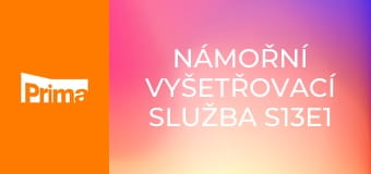 Námořní vyšetřovací služba S13E1 - Zastavte krvácení