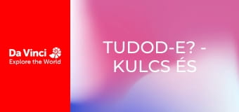 Tudod-e? - Kulcs és üveg Tudod-e? - Kulcs és üveg