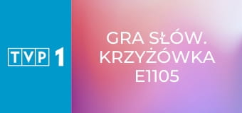 Gra słów. Krzyżówka E1105