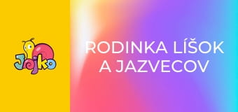 Rodinka líšok a jazvecov E8
