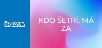 Kdo Šetrí, Má Za Tri / Vymrznutý Šmolkovia