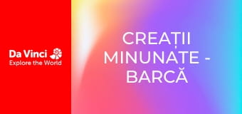 Creații minunate - Barcă burete